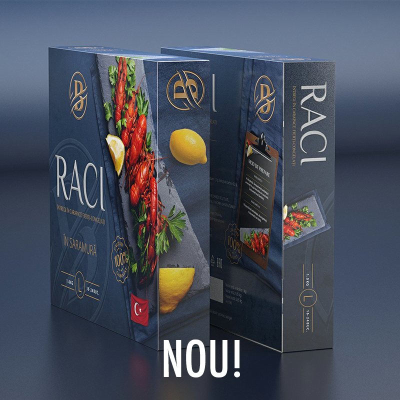 Raci în saramură, fierți și congelați - Produs nou la Ocean Fish!